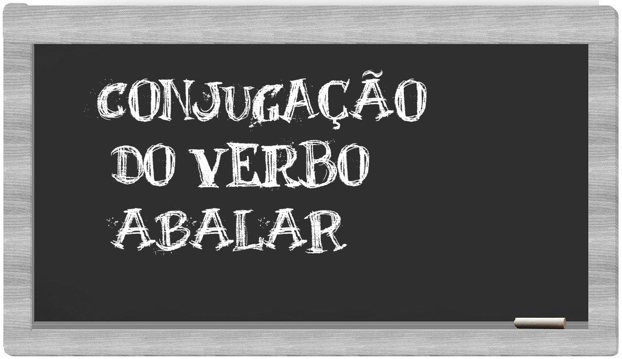 ¿abalar en sílabas?