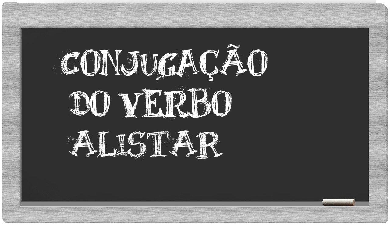 ¿alistar en sílabas?
