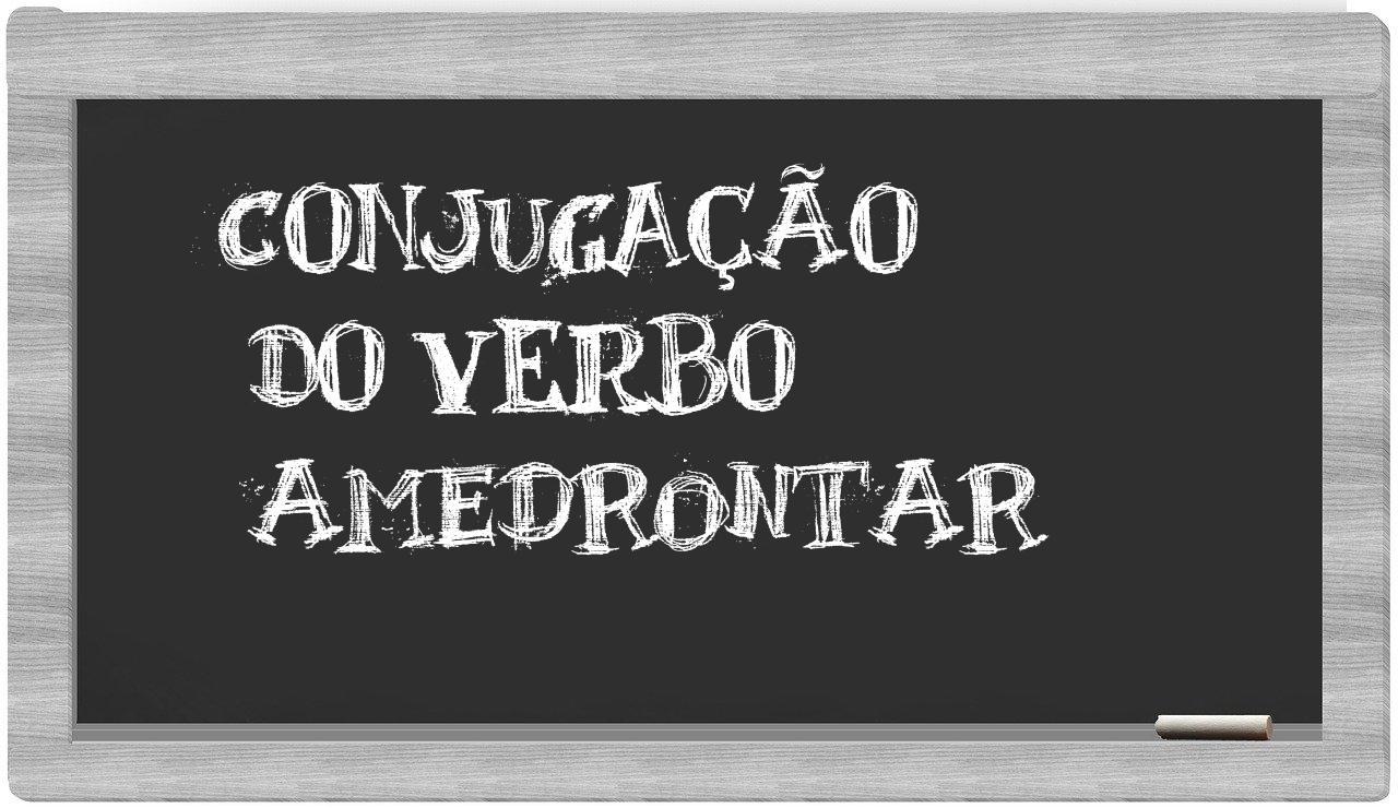 ¿amedrontar en sílabas?
