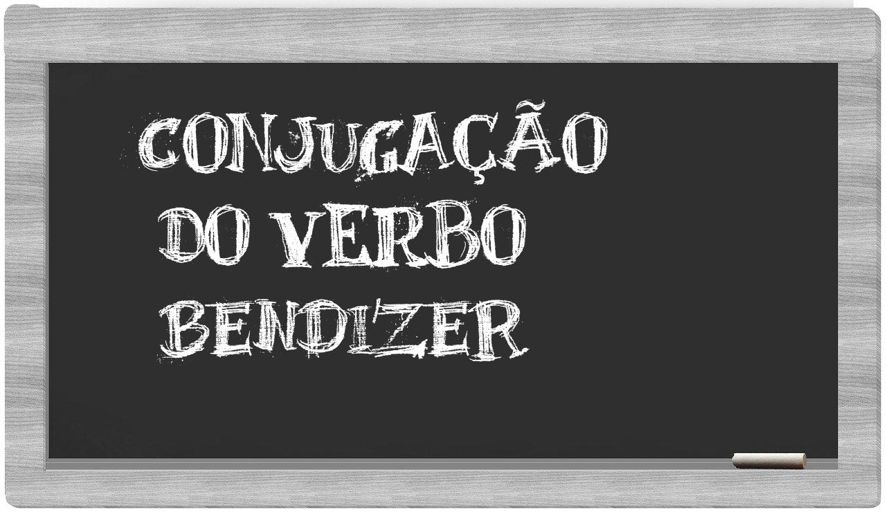 ¿bendizer en sílabas?