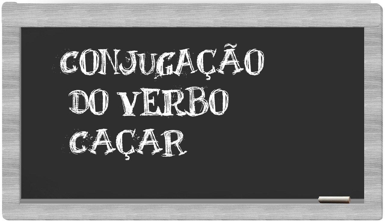 ¿caçar en sílabas?