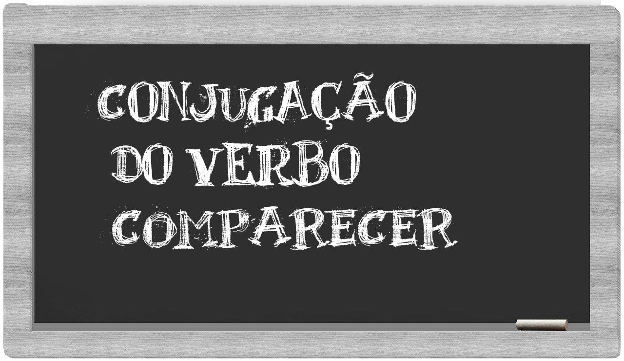 ¿comparecer en sílabas?