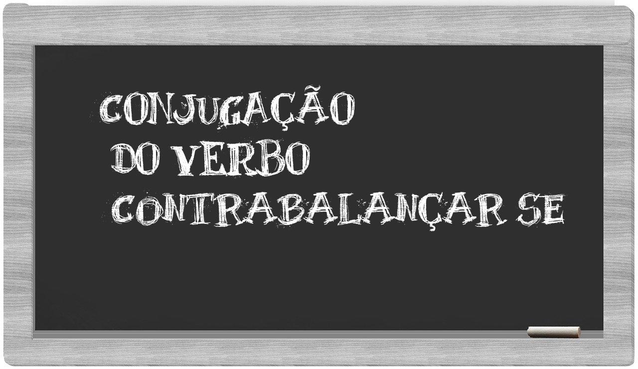 ¿contrabalançar se en sílabas?