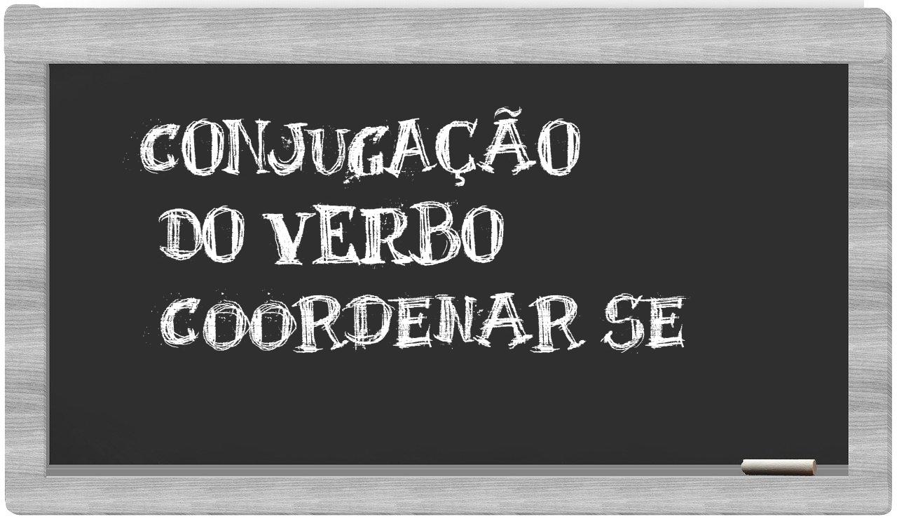 ¿coordenar se en sílabas?