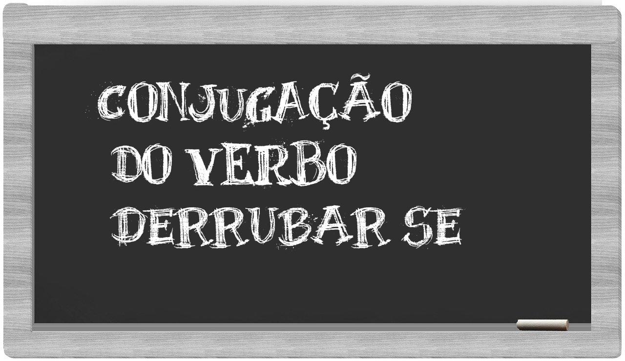 ¿derrubar se en sílabas?