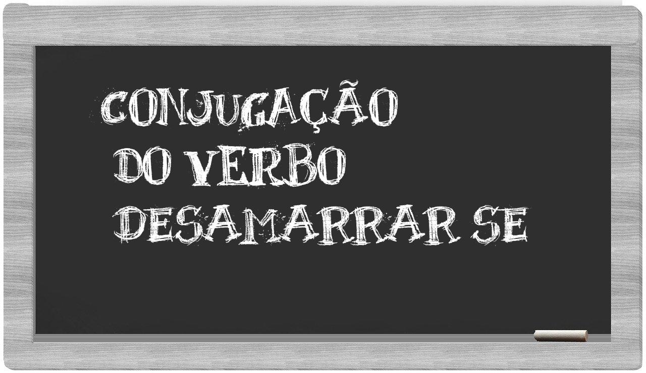 ¿desamarrar se en sílabas?