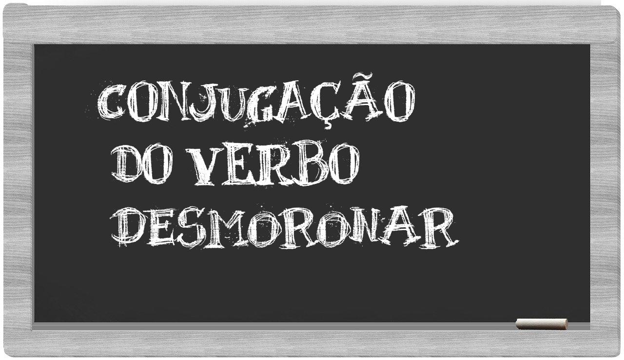 ¿desmoronar en sílabas?