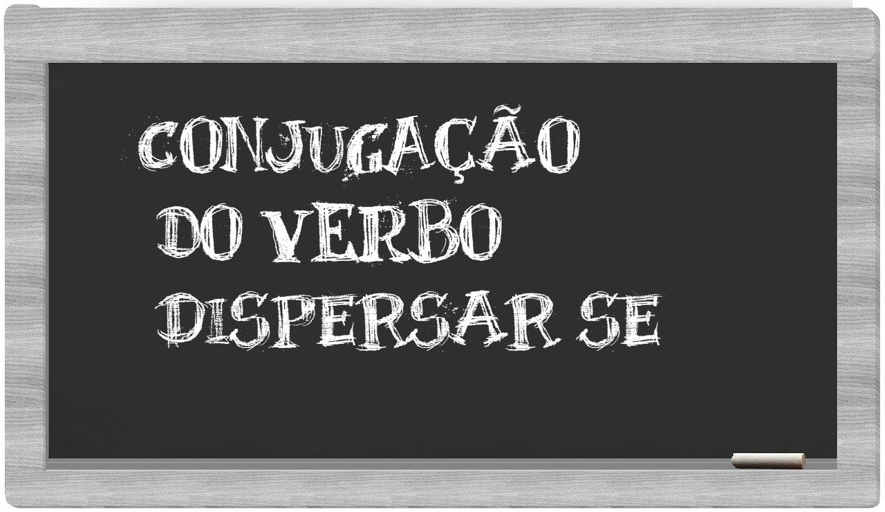 ¿dispersar se en sílabas?