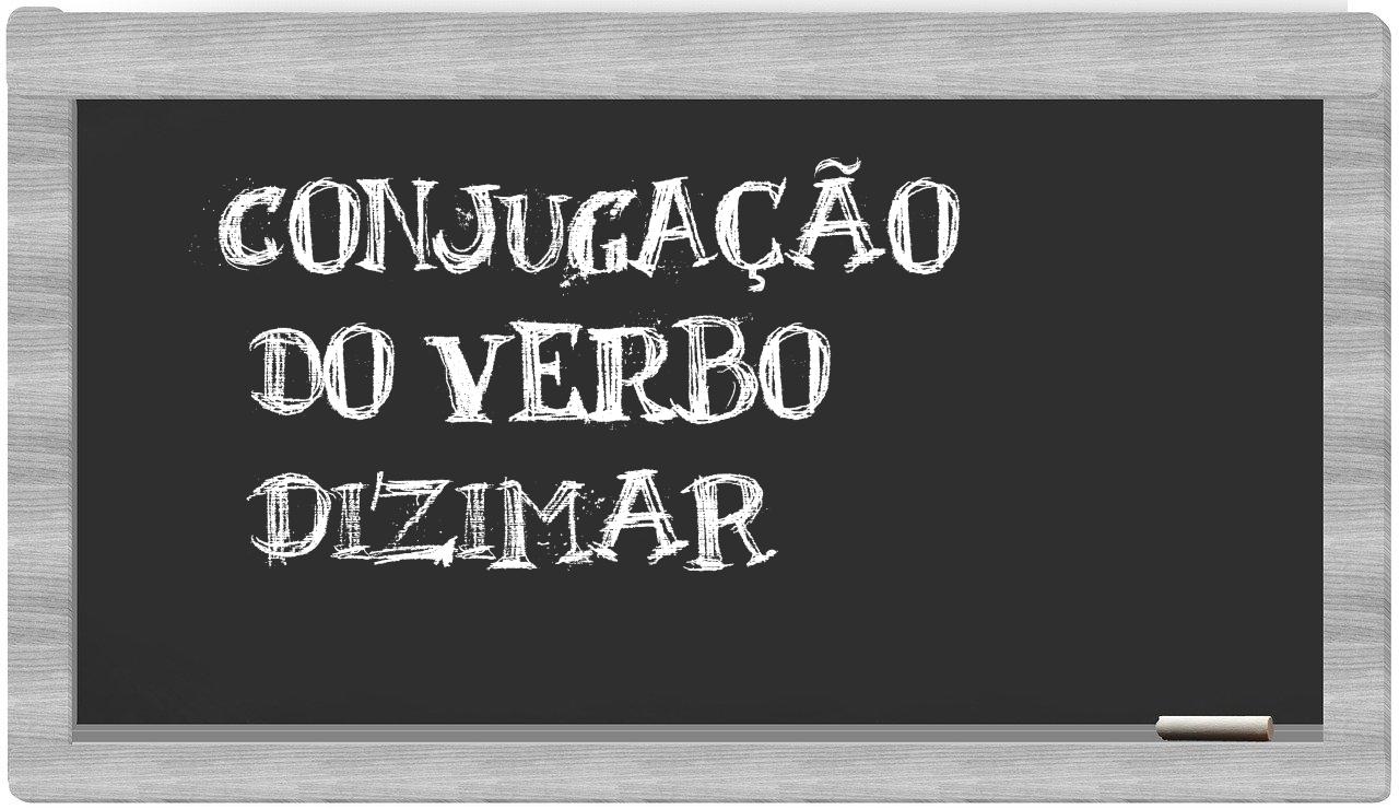 ¿dizimar en sílabas?