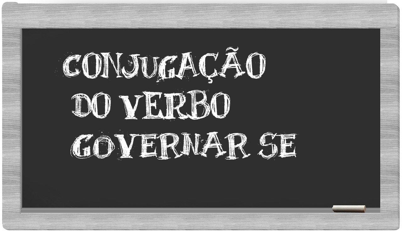 ¿governar se en sílabas?