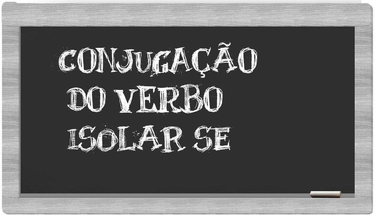 ¿isolar se en sílabas?