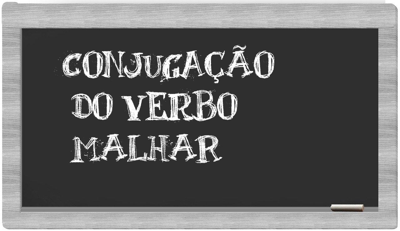 ¿malhar en sílabas?