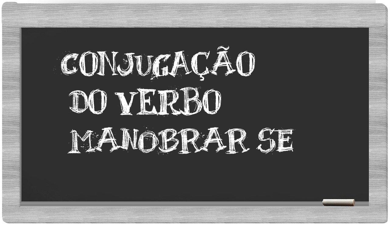 ¿manobrar se en sílabas?