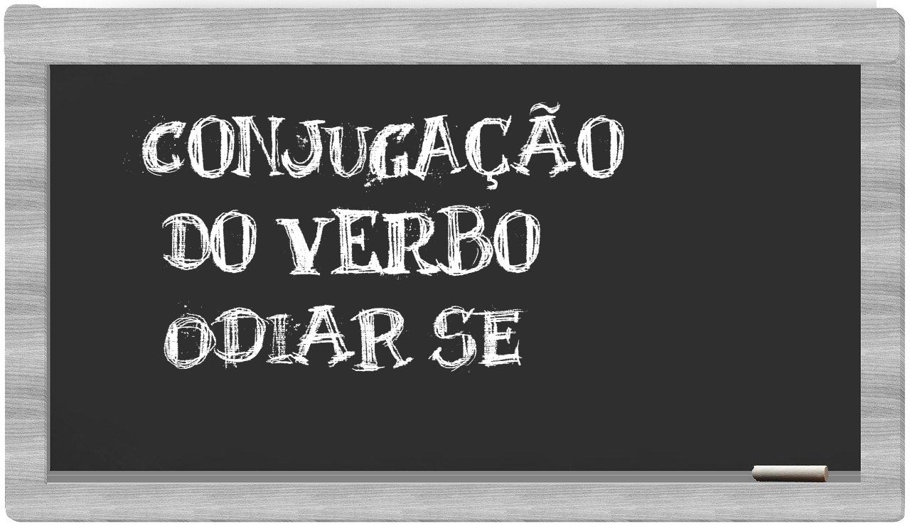 ¿odiar se en sílabas?