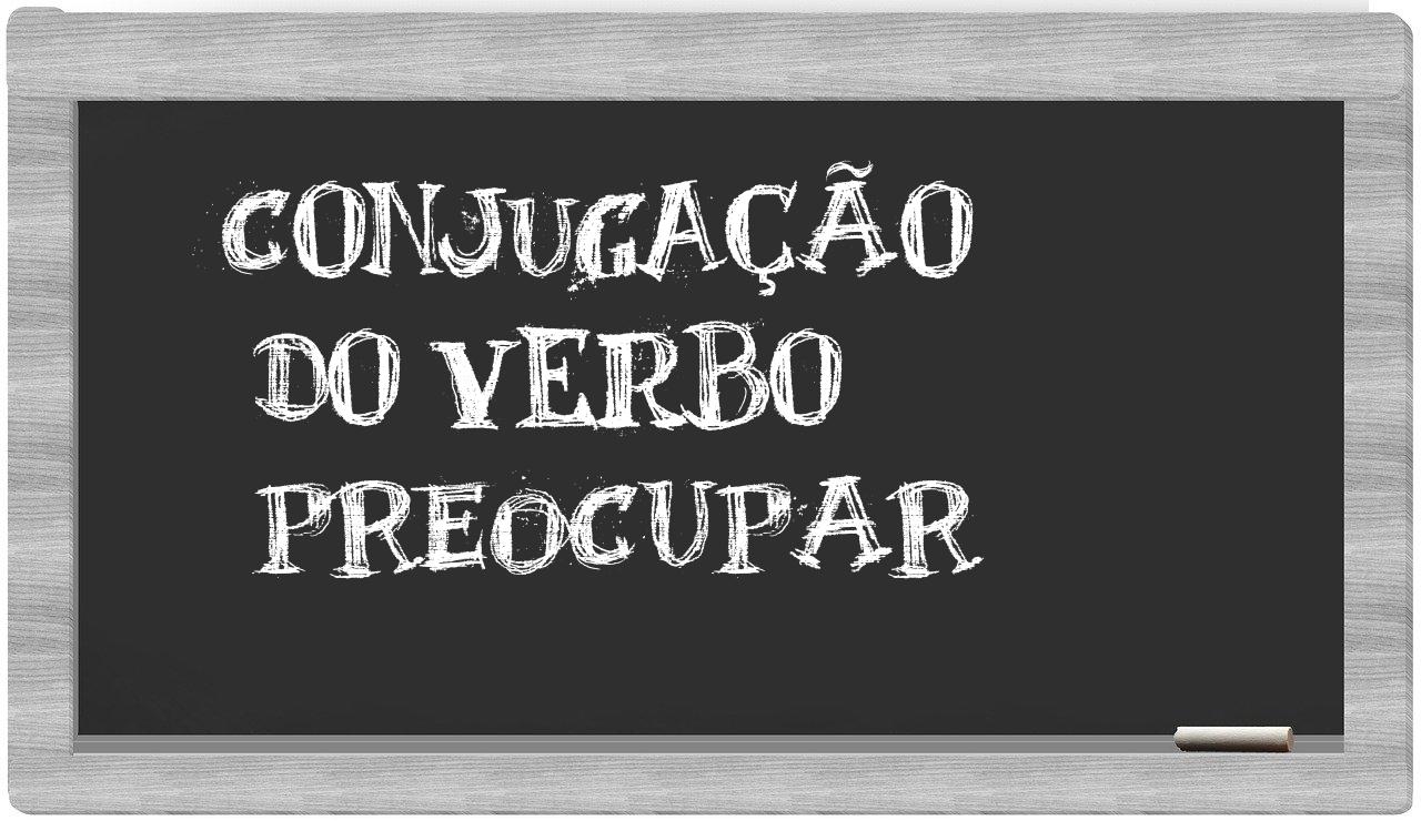 ¿preocupar en sílabas?