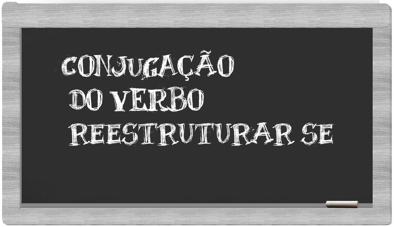 ¿reestruturar se en sílabas?