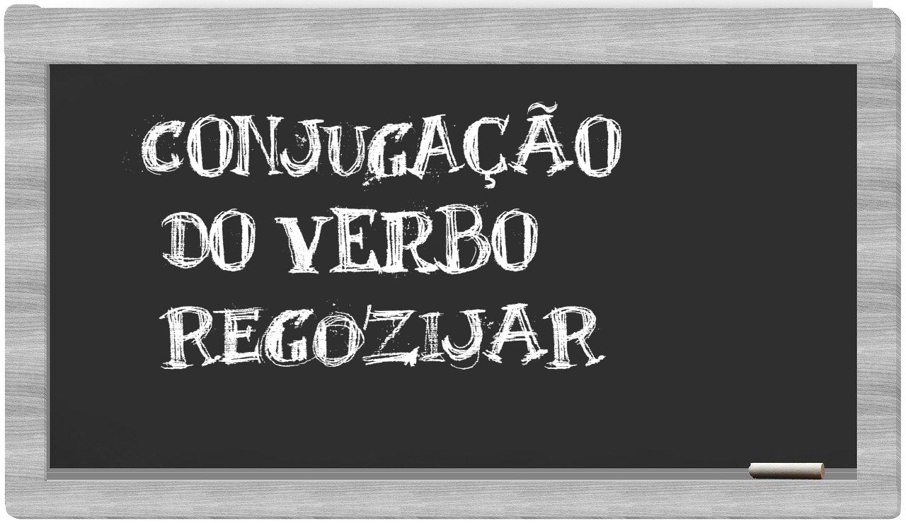 ¿regozijar en sílabas?