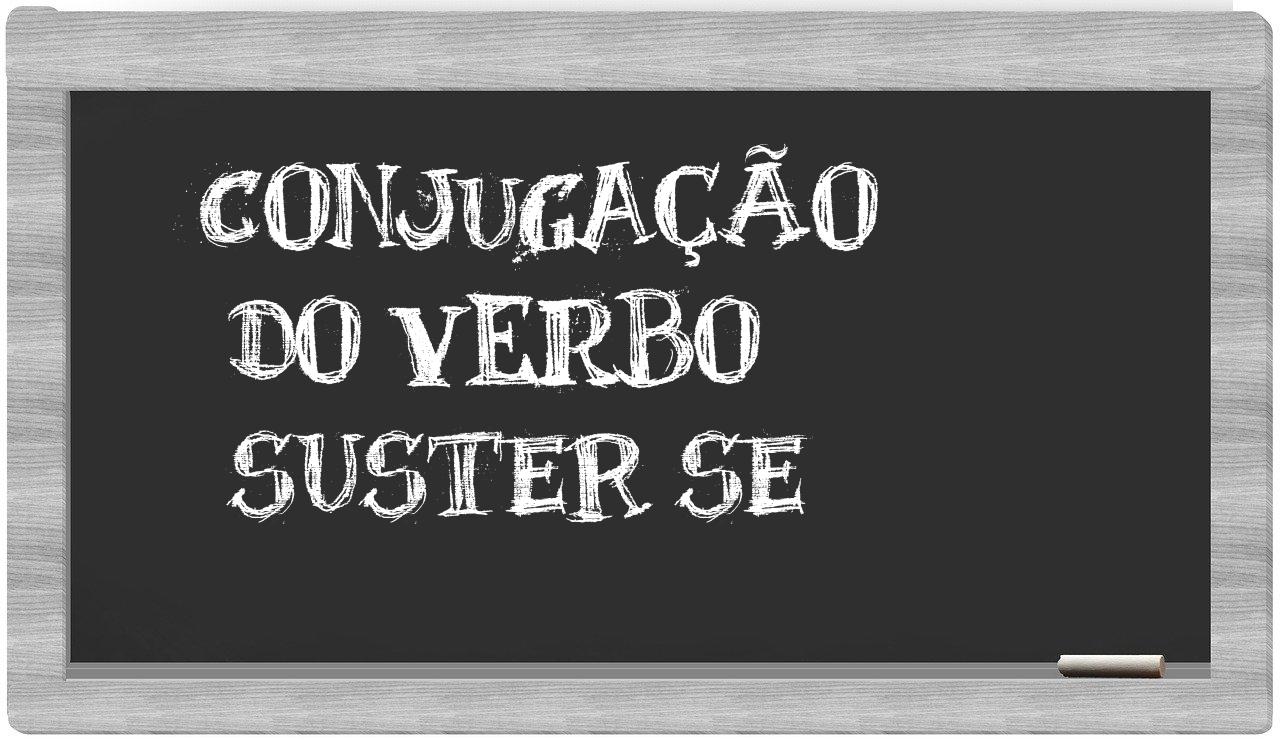 ¿suster se en sílabas?