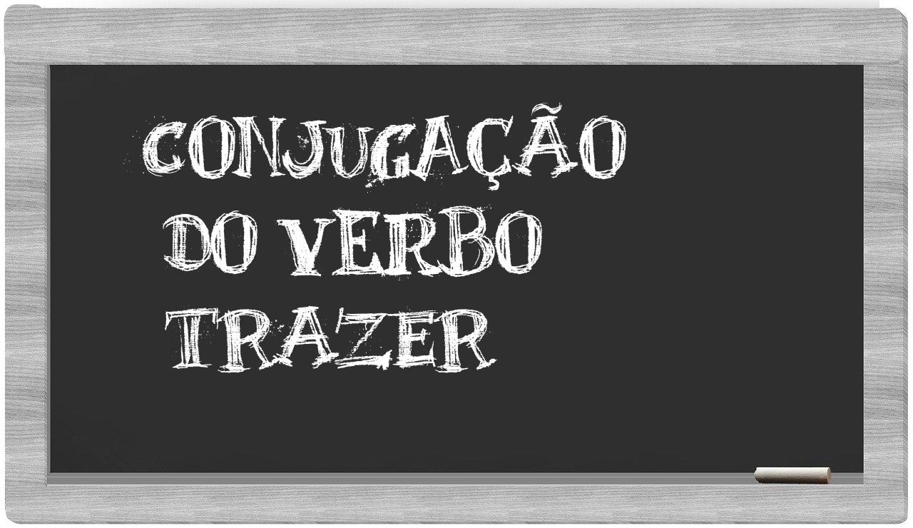 ¿trazer en sílabas?