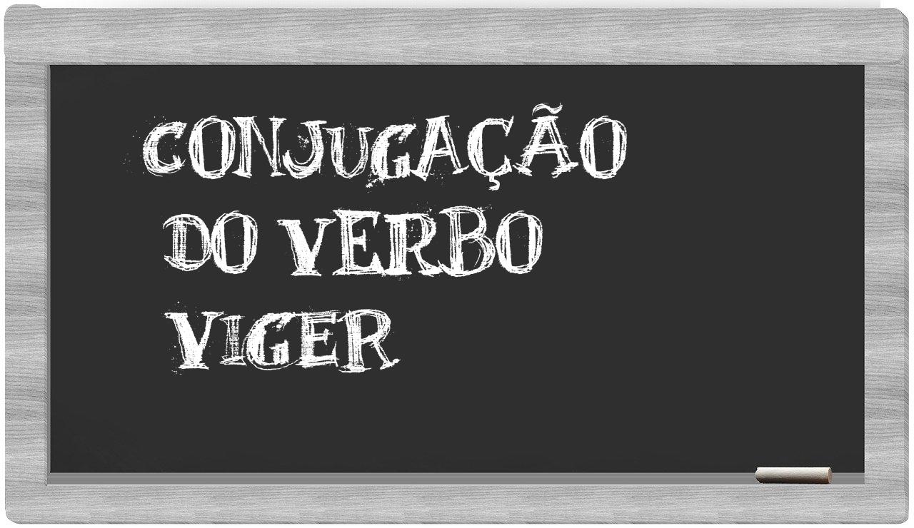 ¿viger en sílabas?